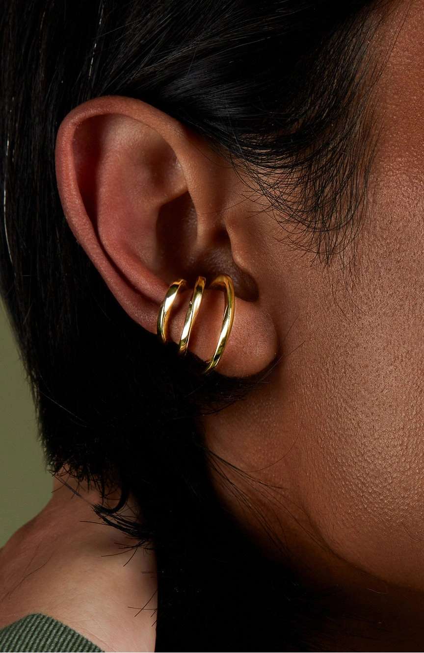 YParis Ridley Gold Earcuff