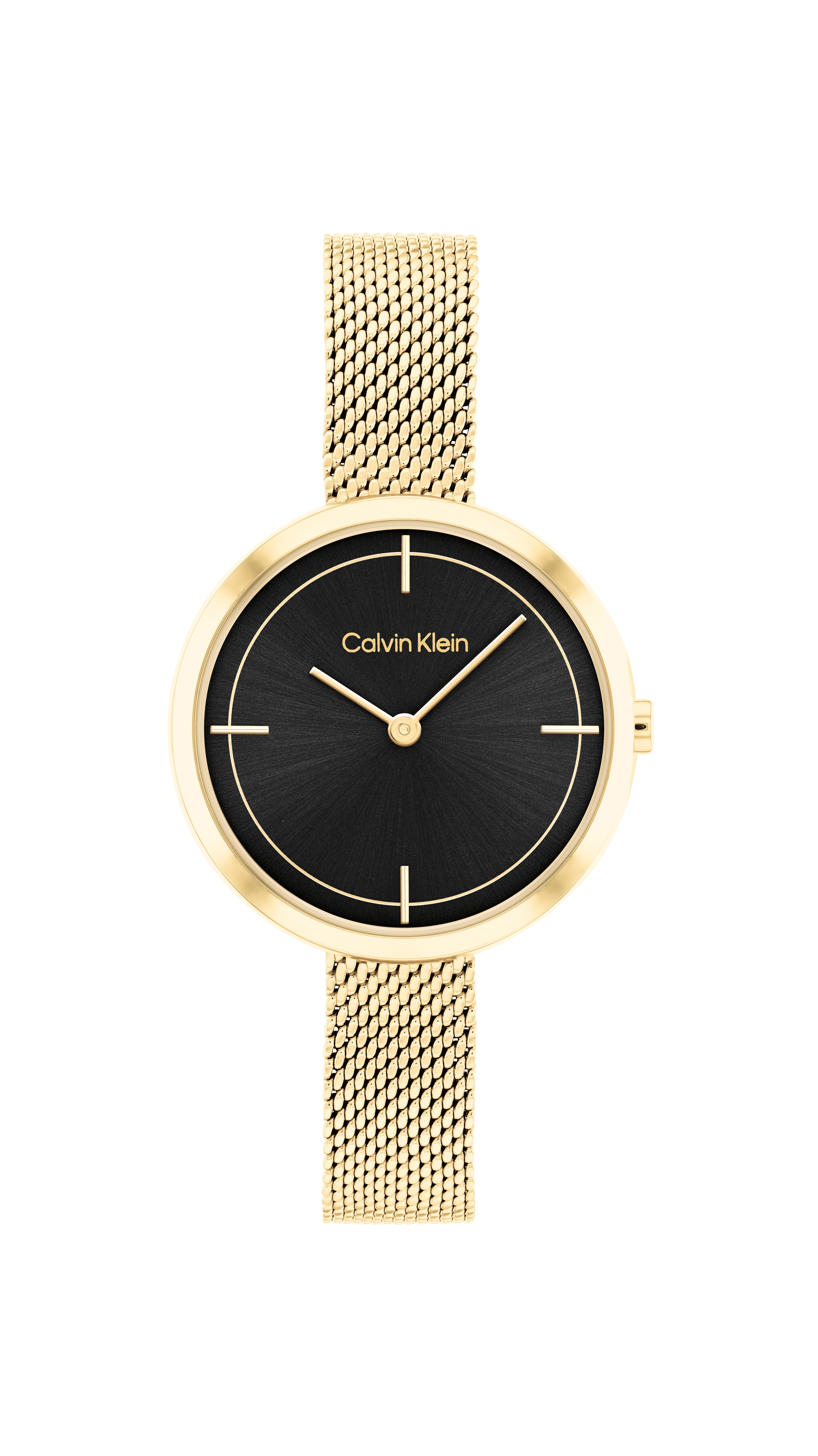 Calvin klein cheap women's gold watch