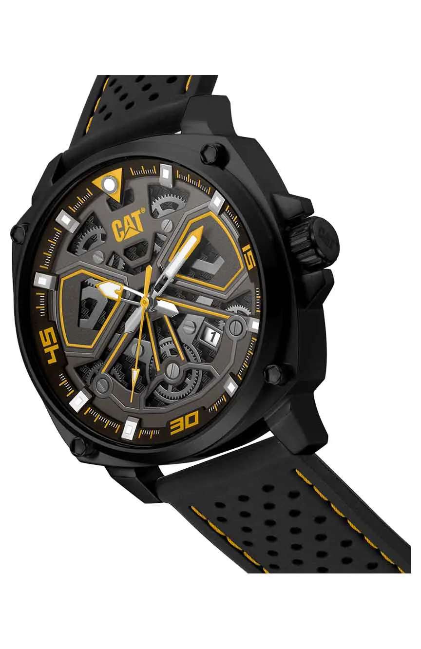 كات ساعة يد رجالية بسوار سليكون