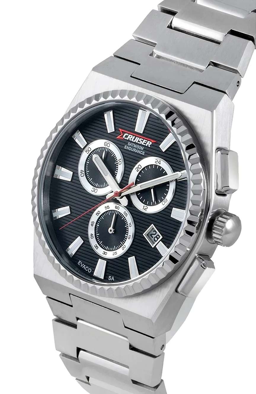 Cruiser Gents Silver Stainless Steel watch