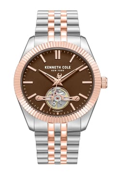 Kenneth Cole ساعة أوتوماتيك بسوار ستانلس ستيل من كينيث كول للرجال KCWGY0064802