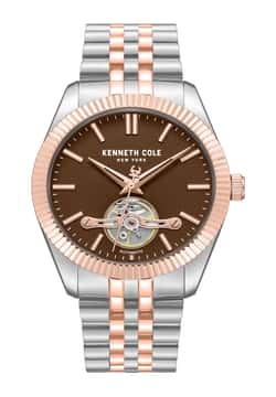 Kenneth Cole ساعة أوتوماتيك بسوار ستانلس ستيل من كينيث كول للرجال KCWGY0064802
