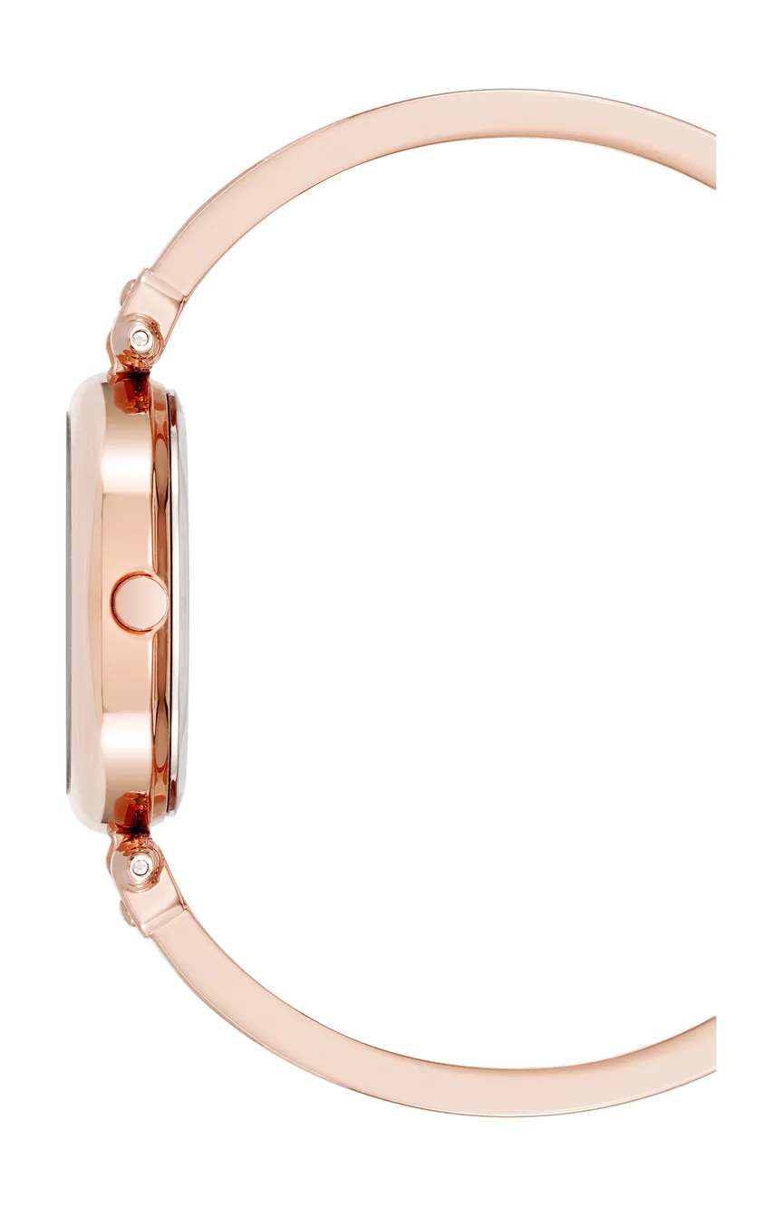 آن كلاين ساعة انالوج بسوار مطلي للنساء