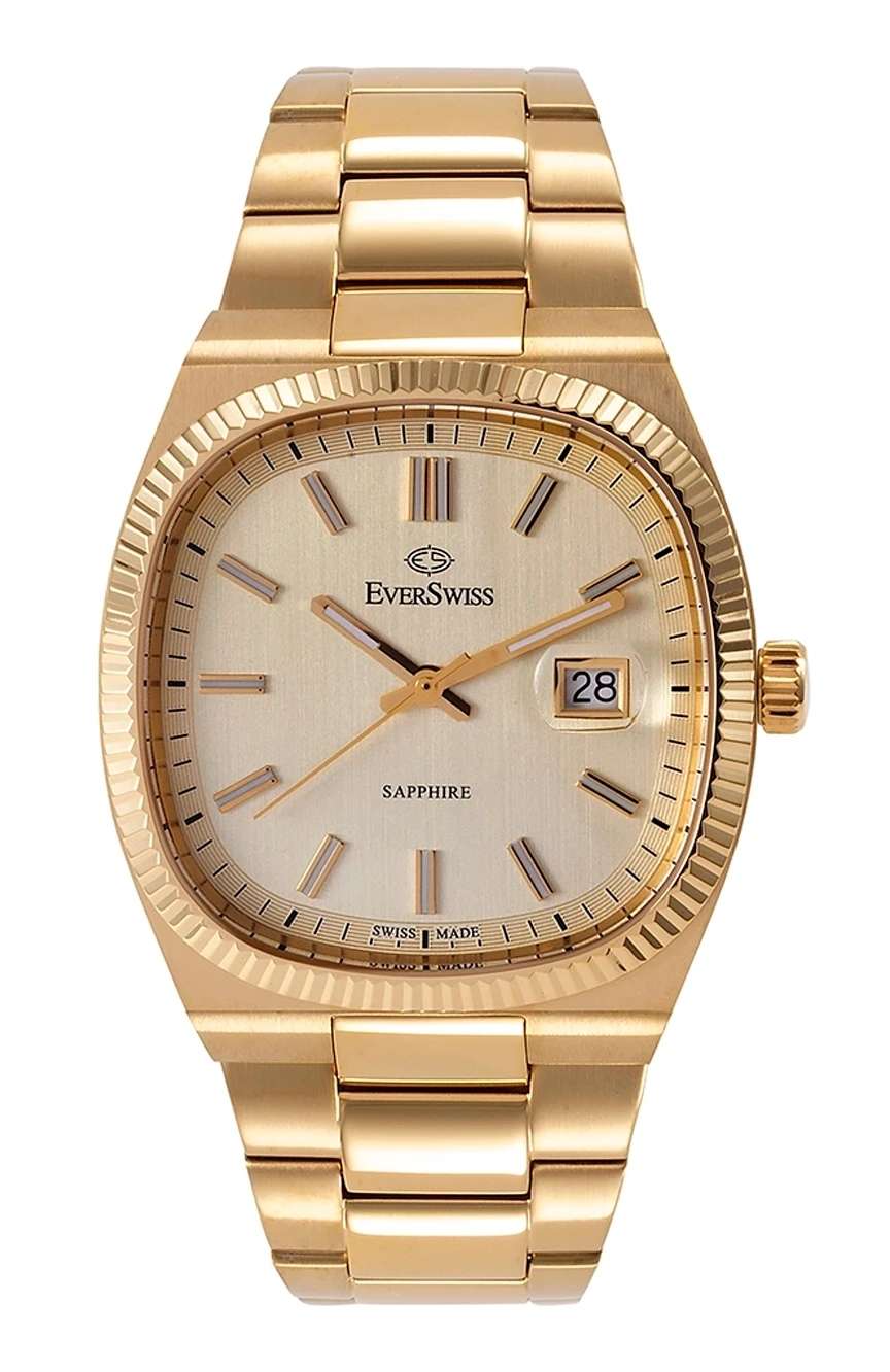 EverSwiss Gents Gold Stainless Steel watch