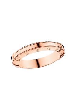 OMEGA RING 18K RED GOLD