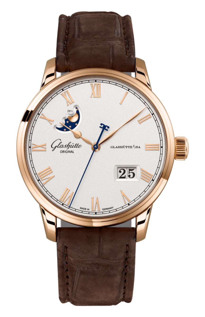 GLASHUTTE ORIGINAL SENATOR EXCELLENCE PANORAMA DATE MOON PHASE