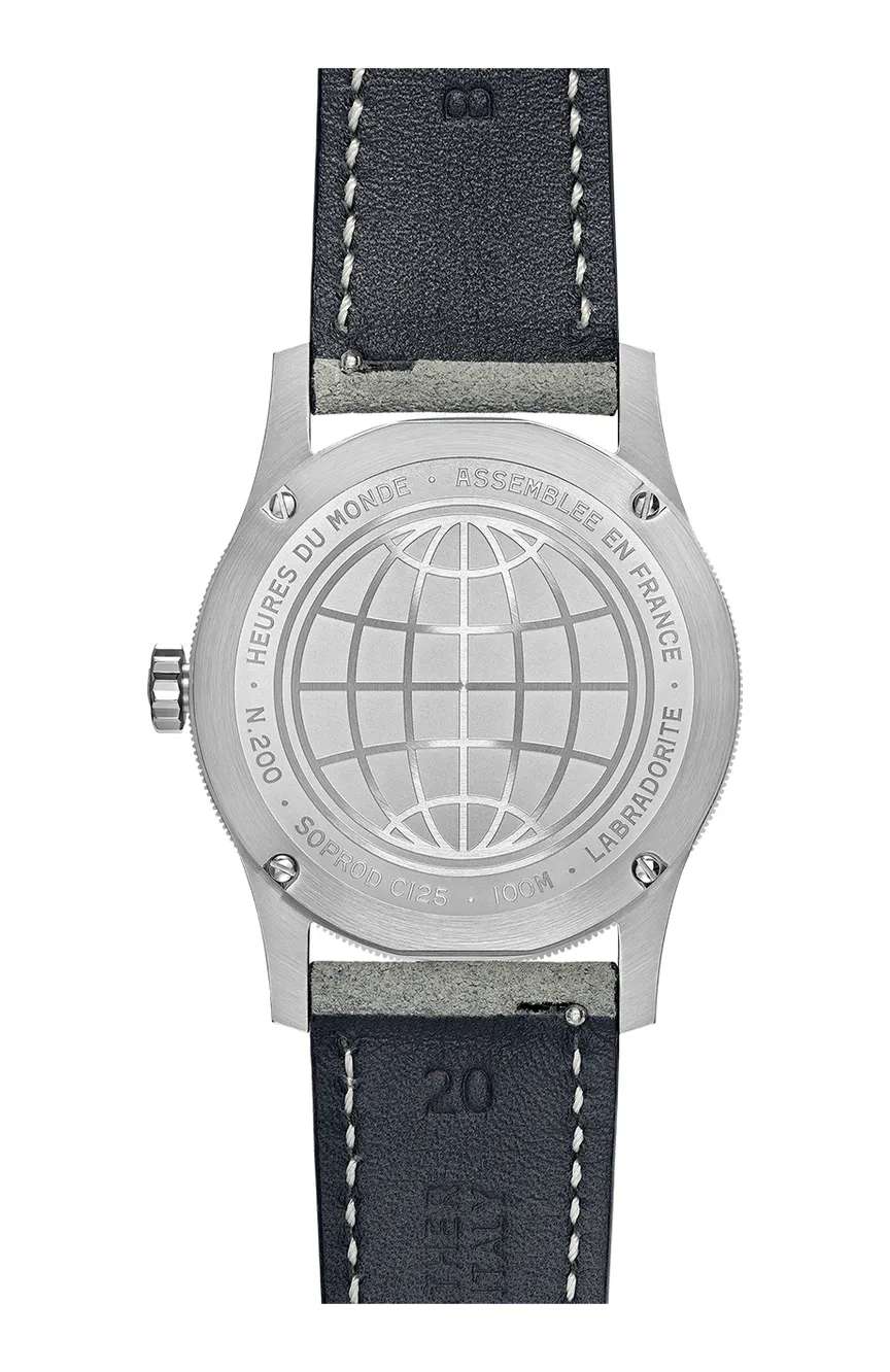 بالتيك Heures du Monde Worldtimer - Labradorite