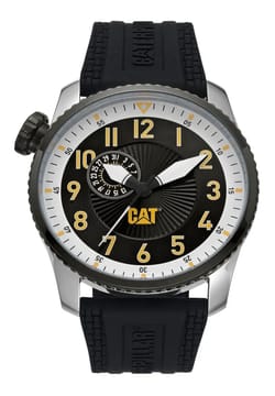 Cat Men Quartz Silicone Watch