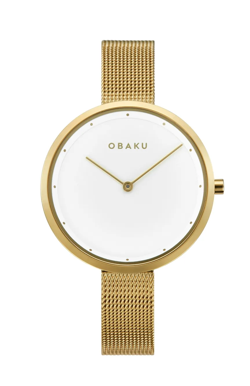 

Obaku | women Women's Quartz Mesh