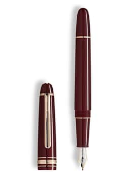 Montblanc Meisterstuck Burgundy Red Classique Fountain Pen