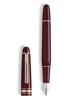 Montblanc Meisterstuck Burgundy Red Classique Fountain Pen