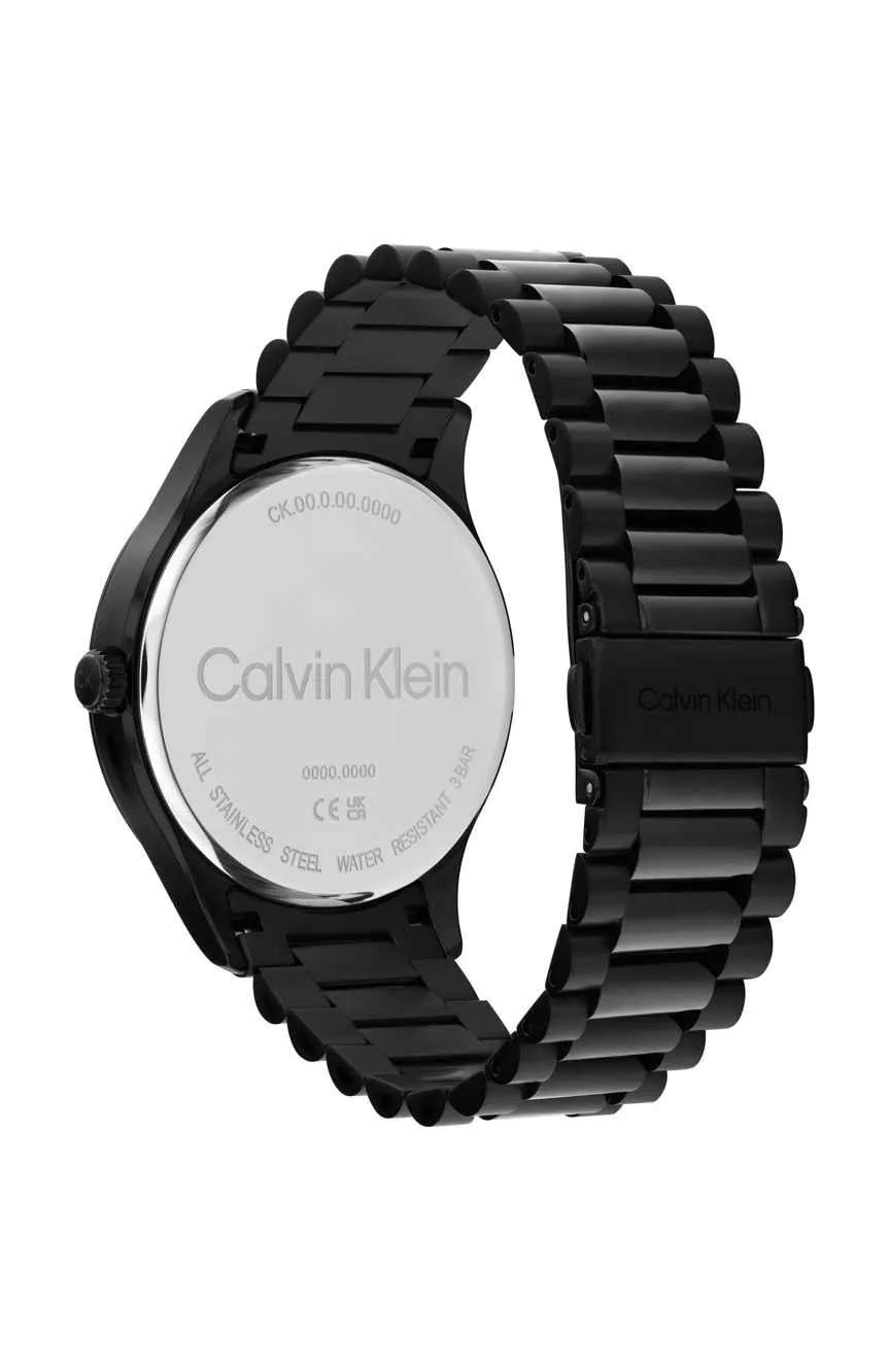 كلفن كلاين ساعة كلفن كلاين أيكونيك ستانلس ستيل كوارتز للجنسين 25200344