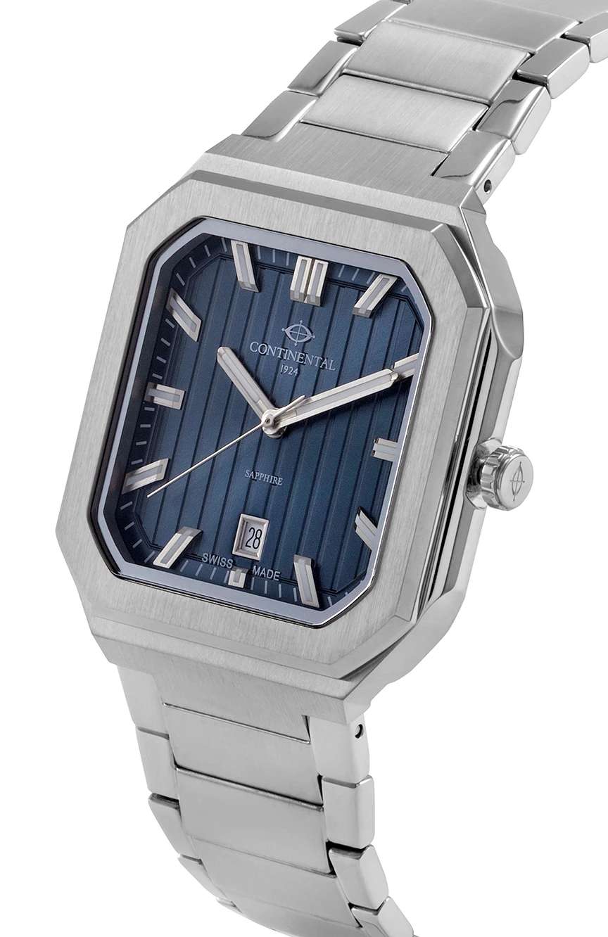 Continental Gents Silver Stainless Steel watch