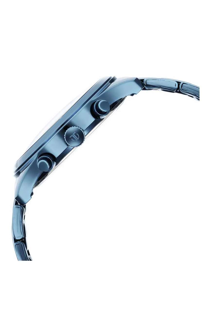 Titan Neo Splash Blue Dial Quartz Multifunction Stainless Steel Strap watch for Men