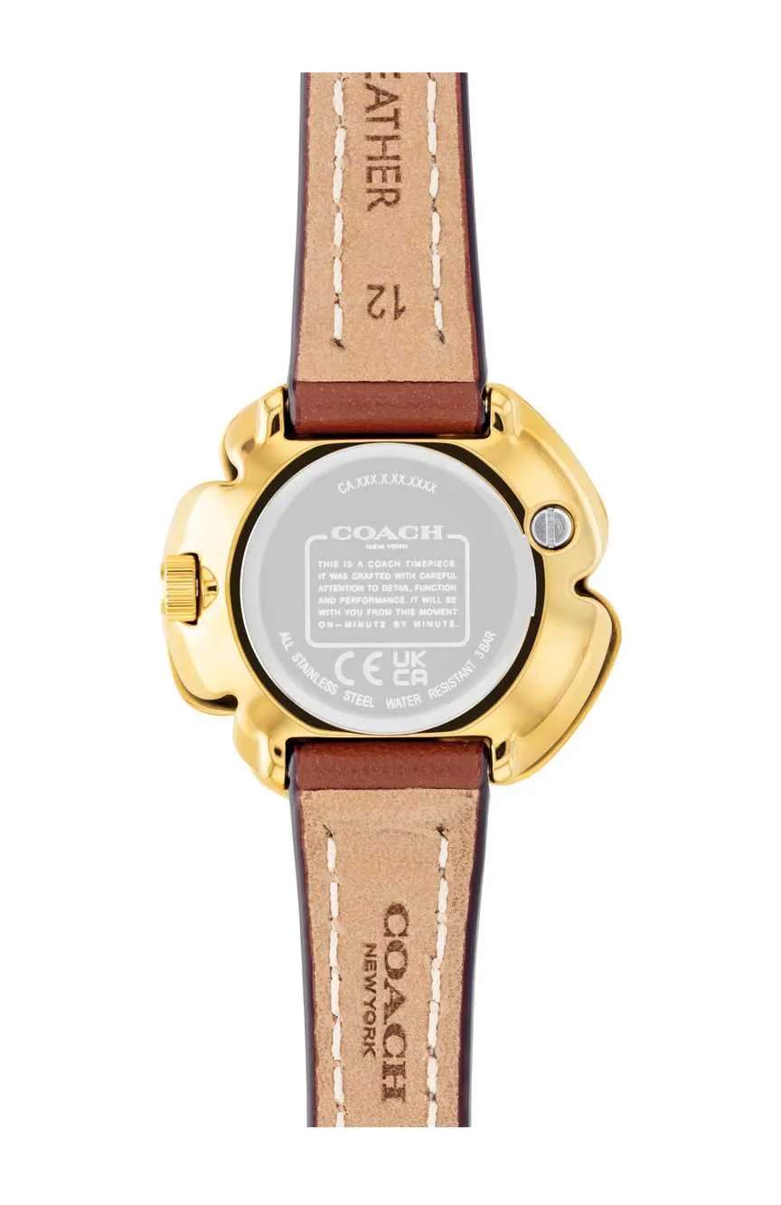 كوتش ساعة كوارتز تيروز للنساء من جلد العجل كوارتز 14504149