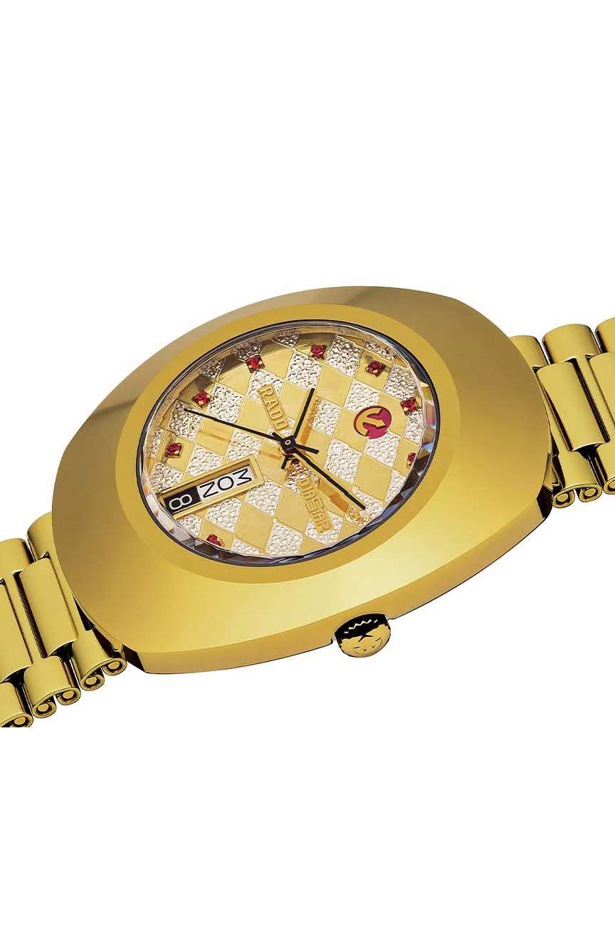 رادو ساعة يد رجالية دياستار أوريجنال بتقنية أوتوماتيكية