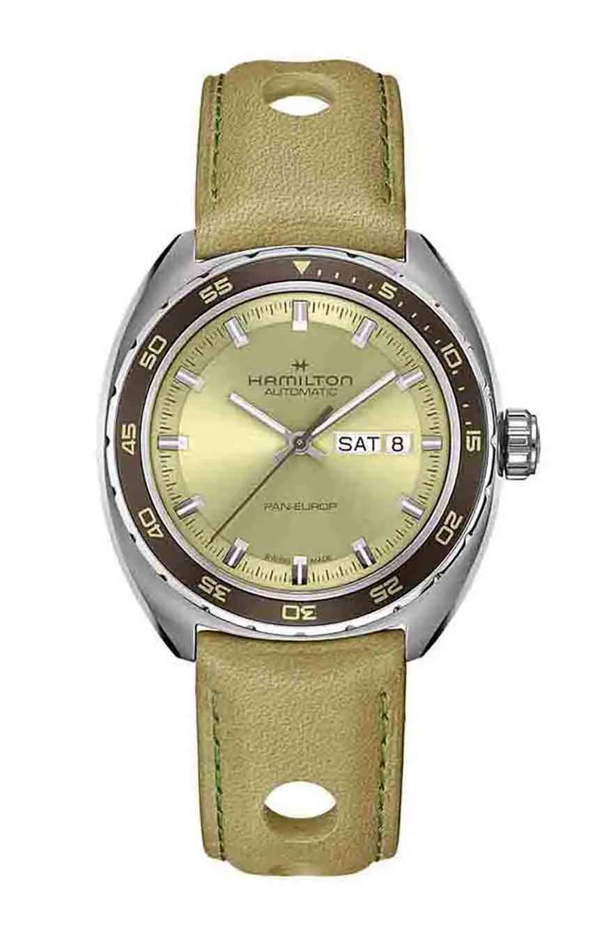 Hamilton Pan Europ Day Date Auto