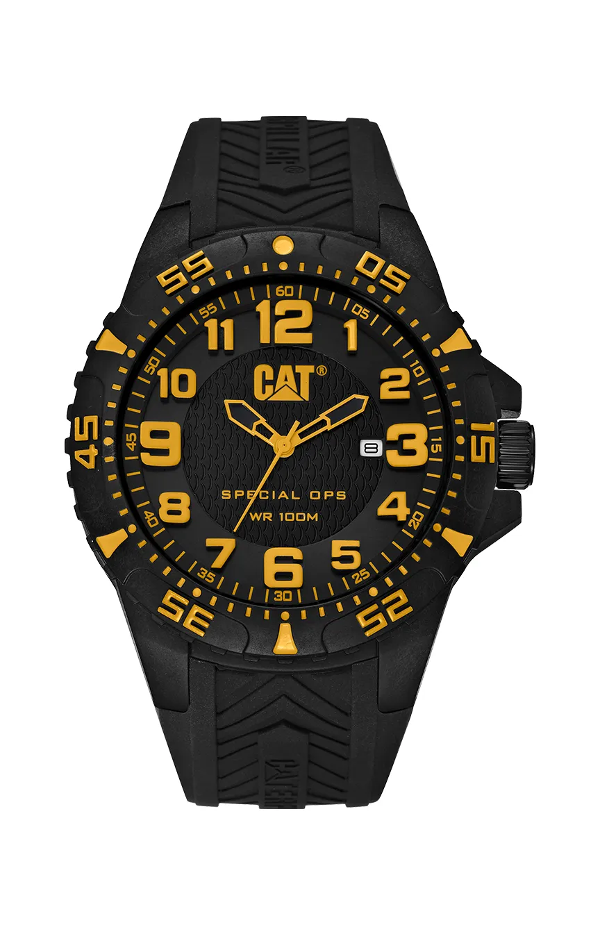 

Cat | Men's Analog Silicone