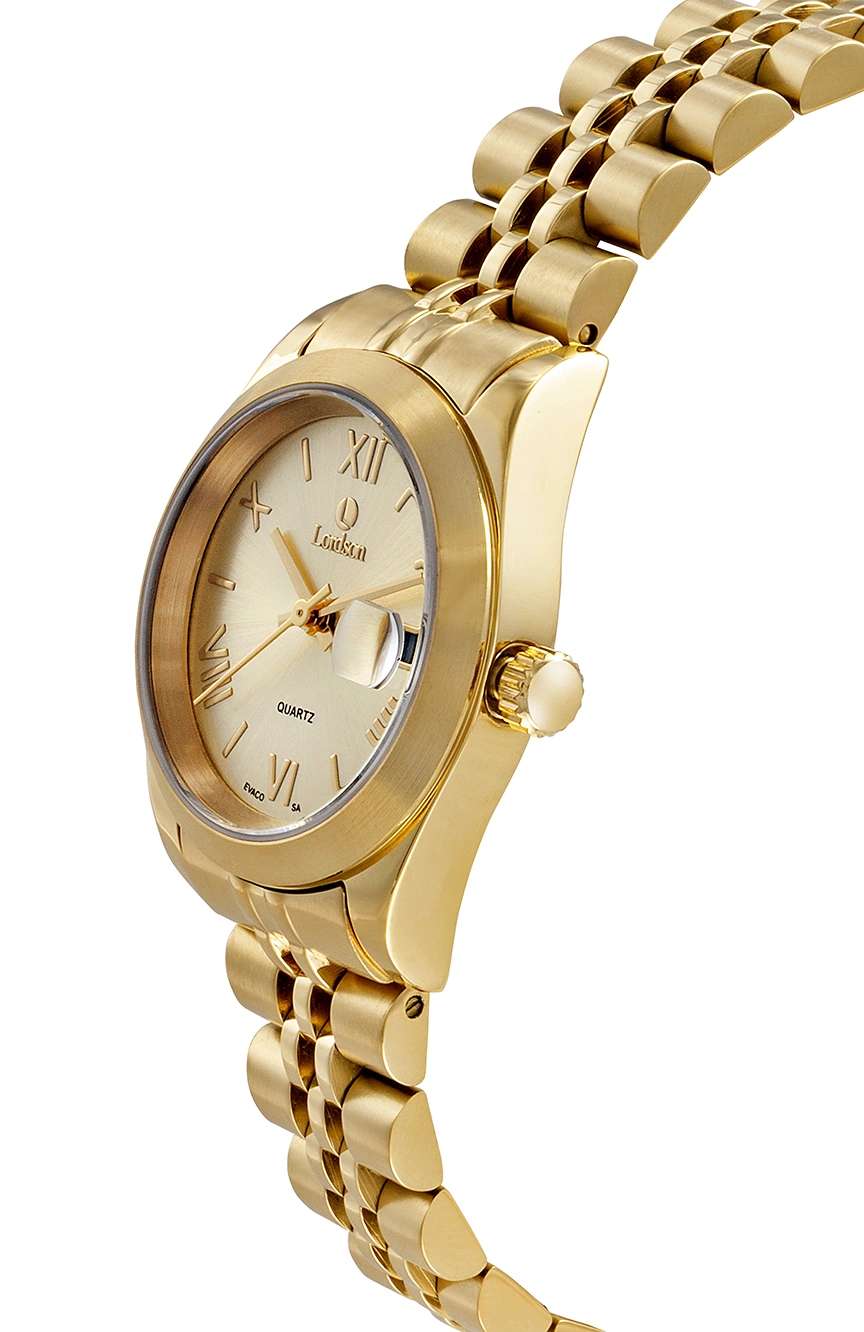 Lordson Ladies Gold Stainless Steel watch