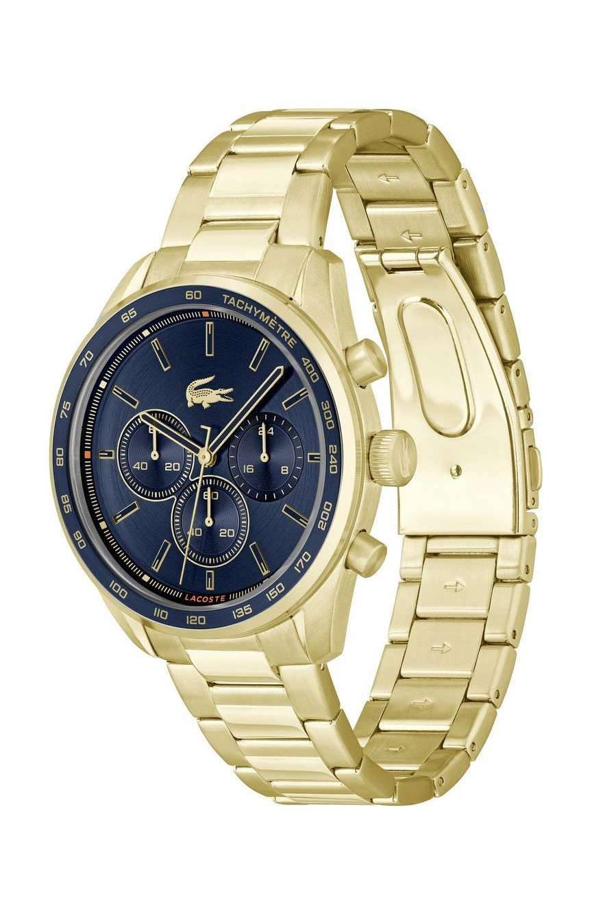 Lacoste Men Boston Round Stainless Steel 42 mm