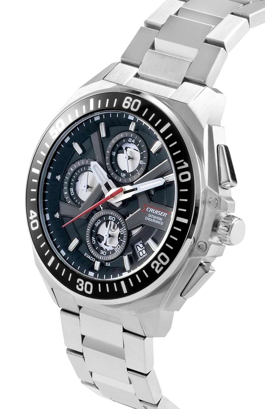 Cruiser Gents Silver Stainless Steel watch