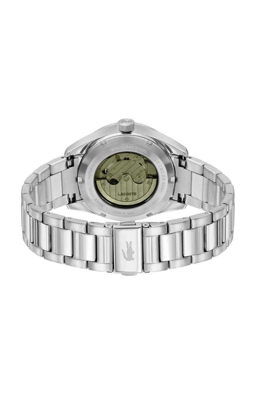 Lacoste Men Boston Round Stainless Steel 40 mm