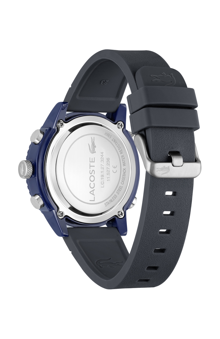 Lacoste stainless steel hot sale caseback water resistant 3atm