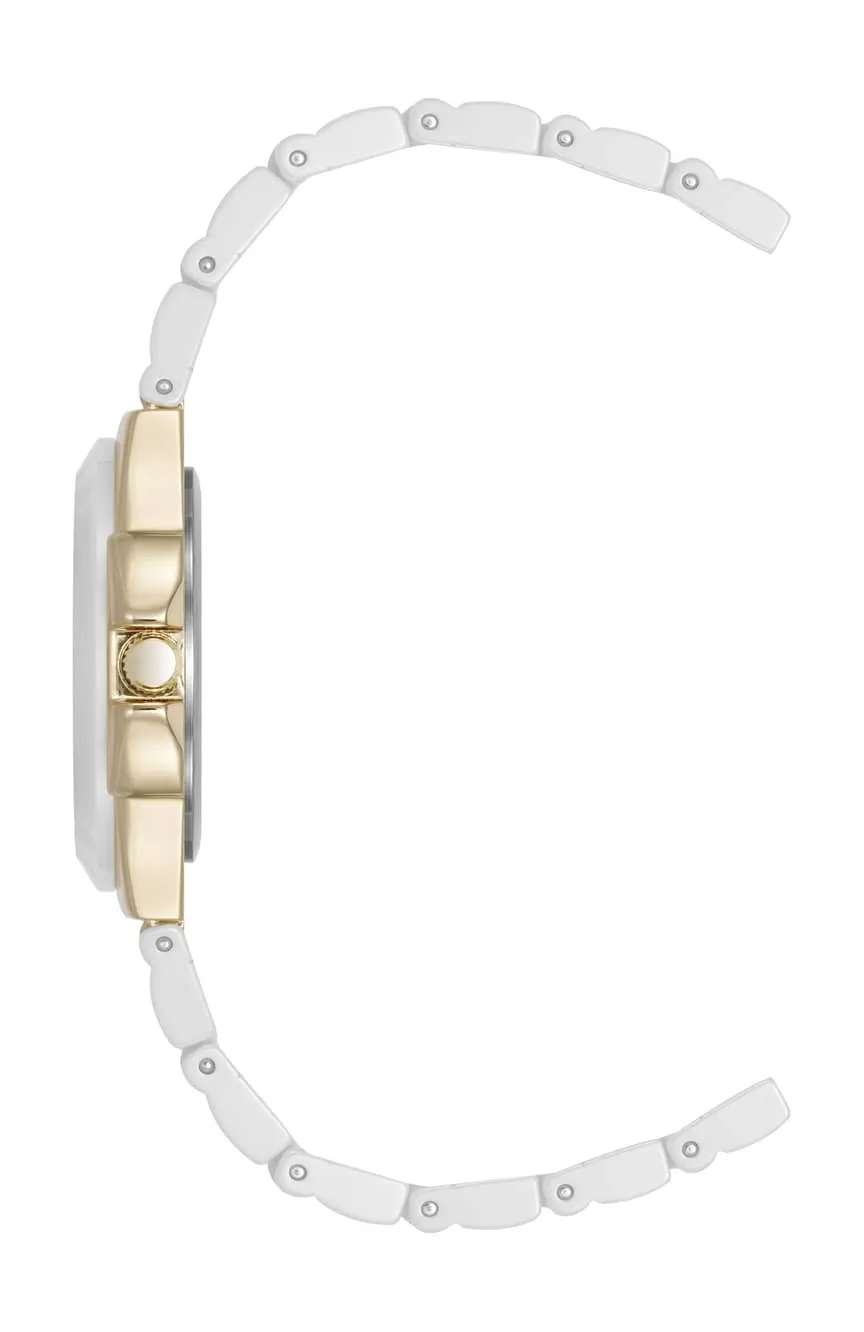 آن كلاين ساعة انالوج بسوار سيراميكي للنساء