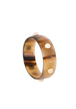 Soyang Paris Wide Horn Bangle with studs