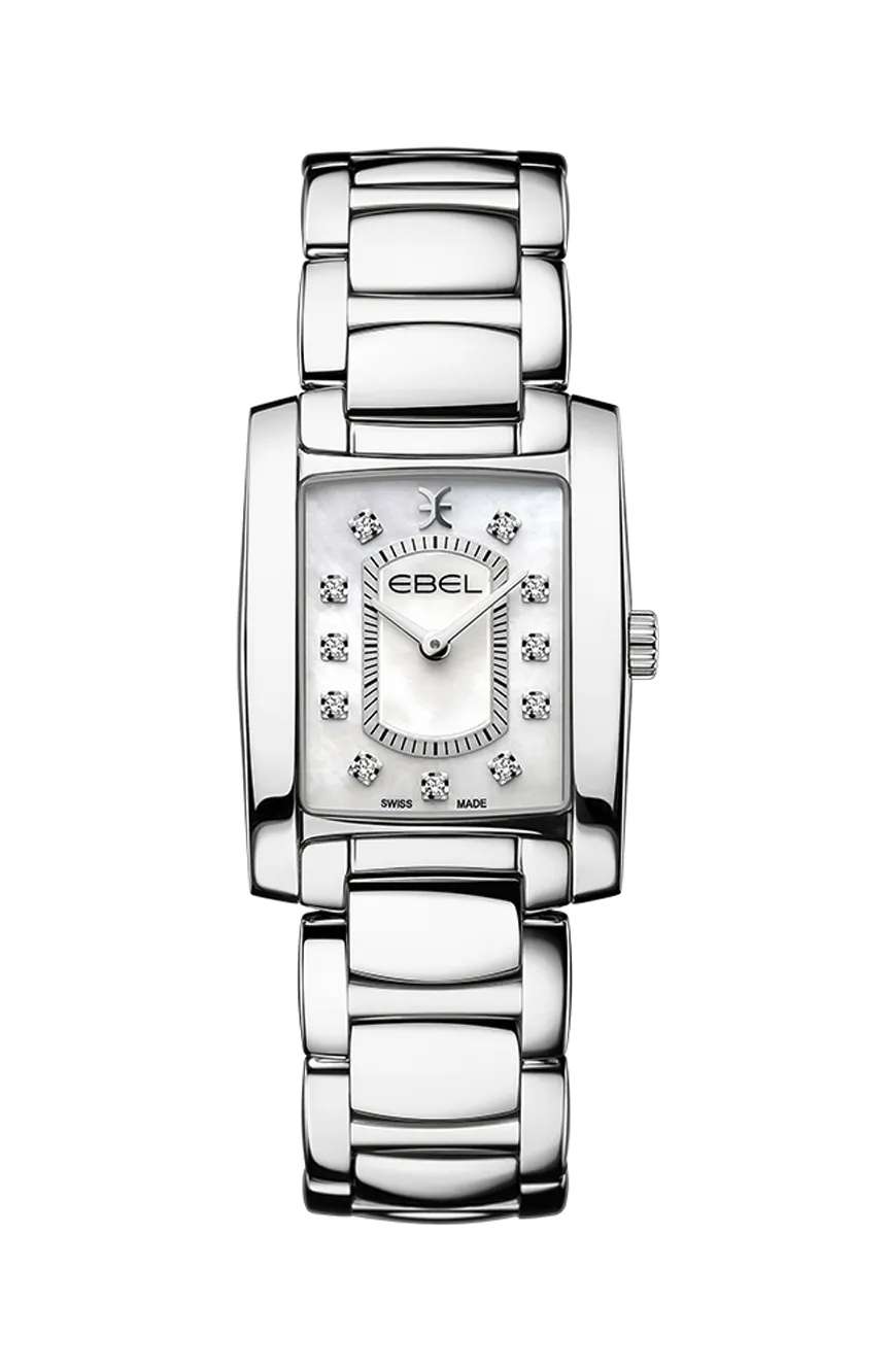 ايبل ساعة يد نسائية من برازيليا بتقنية الكوارتز مصنوعة من الستانلس ستيل