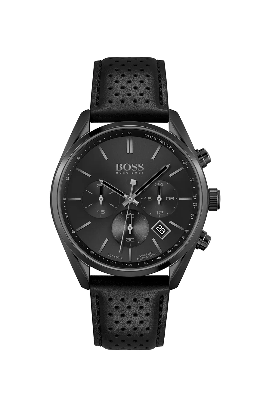 

Boss | BOSS MENS QUARTZ LEATHER WATCH - 1513880