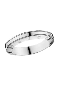 OMEGA خاتم من الذهب الأبيض عيار 18 قيراط