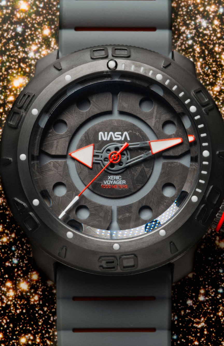あ*し様 NASA Voyager Automatic Diver Meteor Xeric NASA Voyager Automatic 1000m Diver Meteorite | RivoliShop.com
