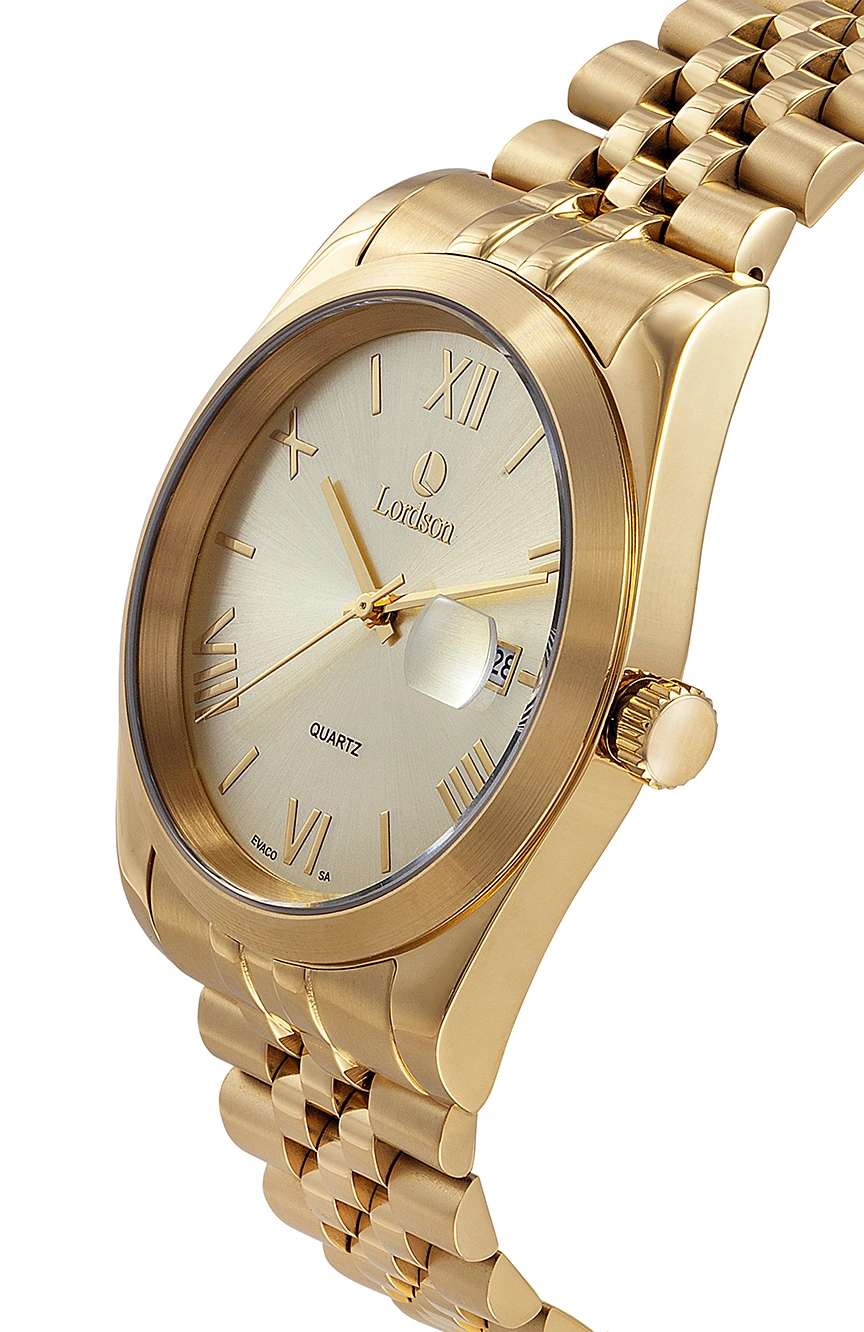 Lordson Gents Gold Stainless Steel watch