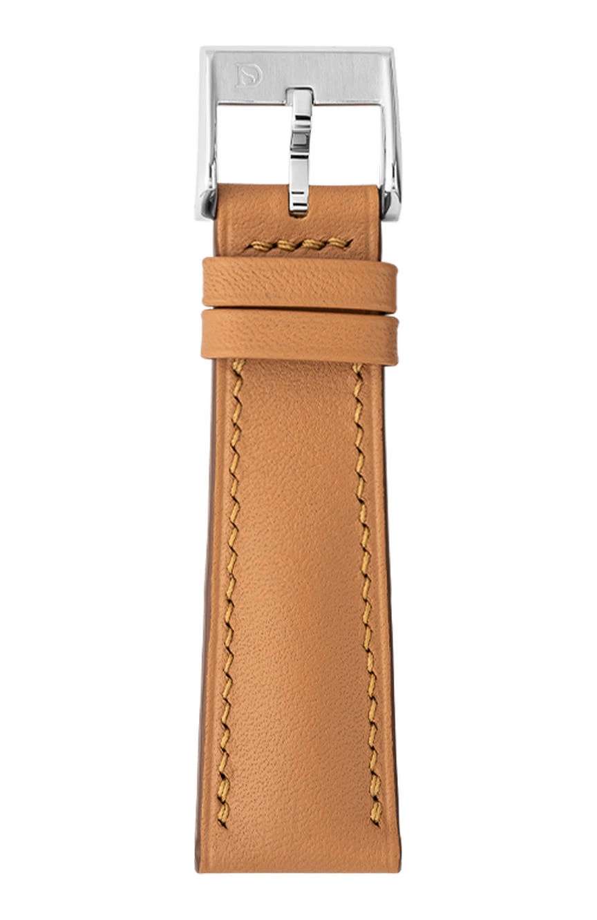 ديلوجز سوار من جلد بارانيل باللون الذهبي