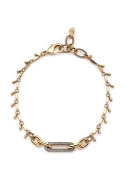 Mon Reve Zircon Charm Chain Necklace