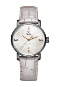 Rado ساعة يد نسائية دياماستر داياموندز بتقنية أوتوماتيكية