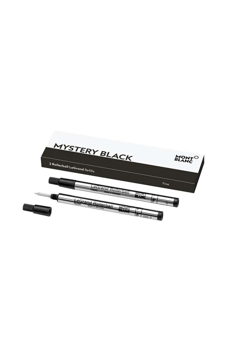 Montblanc 2 Rollerball Legrand Refills Fine Mystery Black