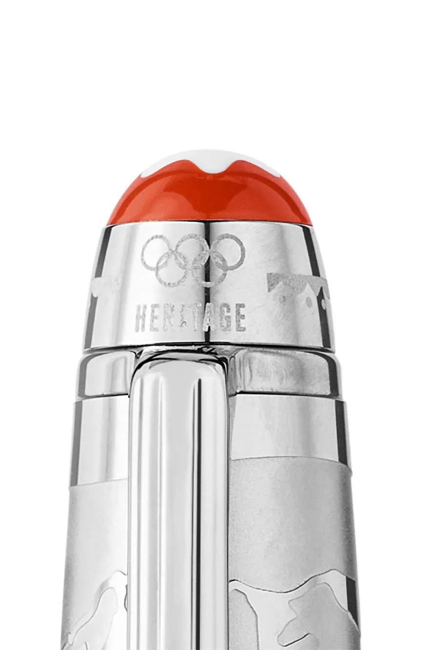 مون بلان قلم حبر سائل دو كلاسيك مايسترشتوك x أولمبيات شاموني التراثية 1924