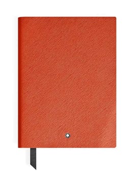 Montblanc Medium Notebook in Sartorial Leather Lined Pages