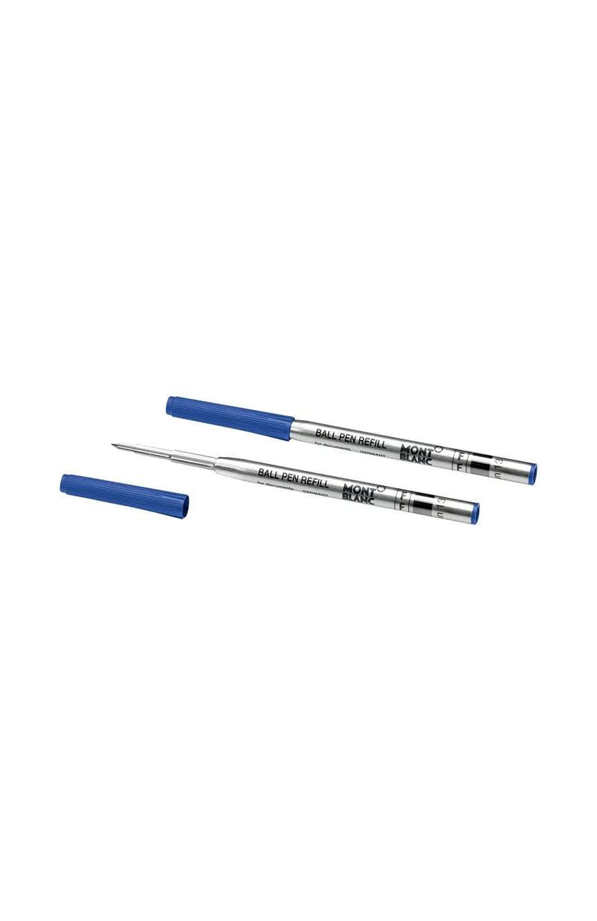 Montblanc 2 Ballpoint Pen Refills Fine Royal Blue