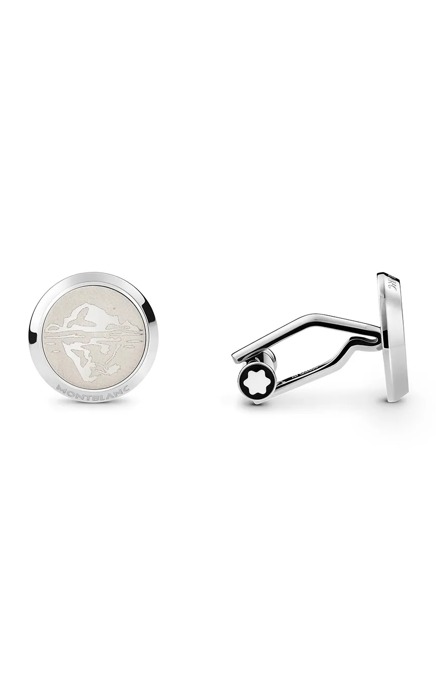 

Montblanc | Cufflinks Montblanc 1858 Ice Sea