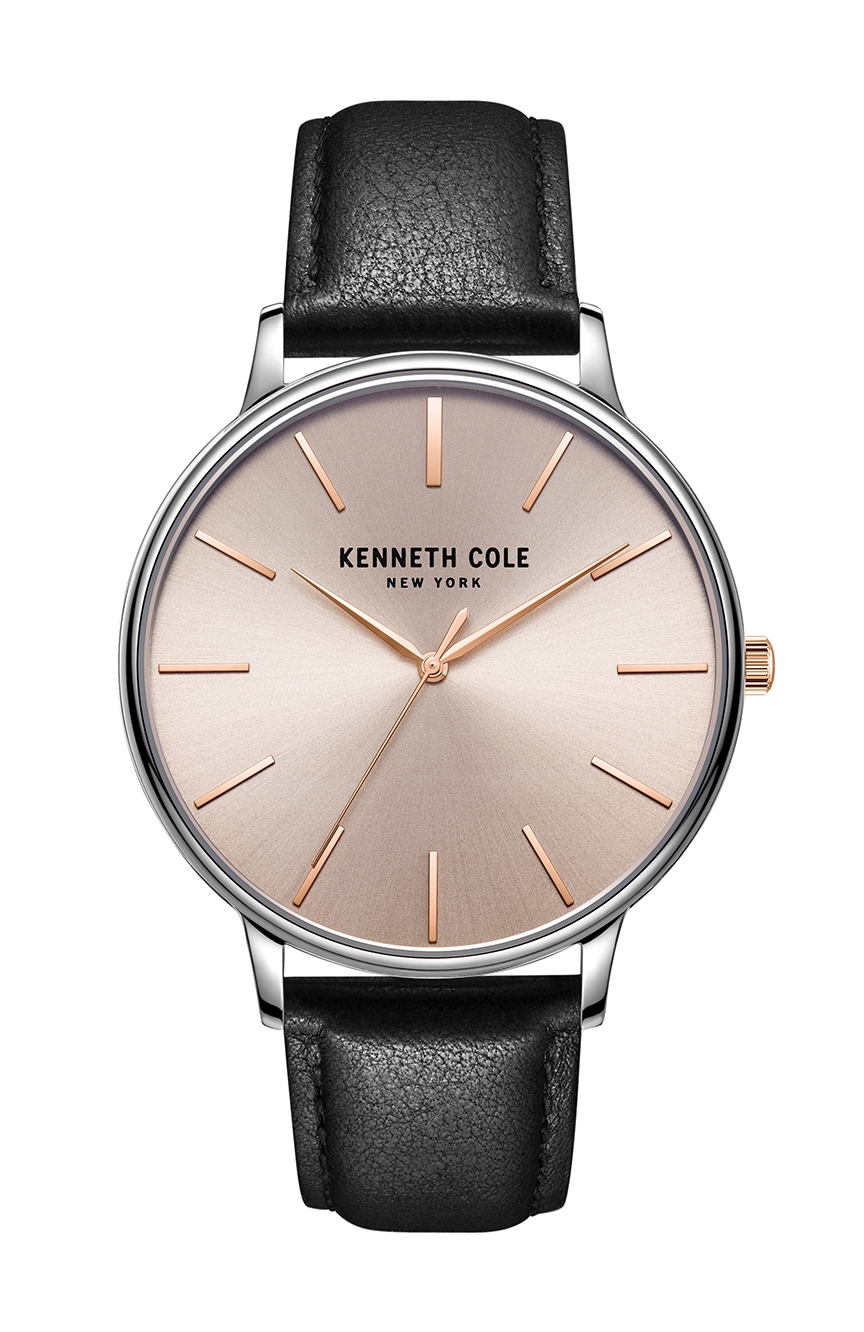 Kenneth Cole Kenneth Cole Mens Fashion Leather Quartz Watch KC51111001
