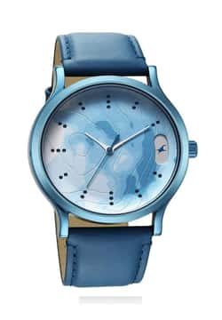 Titan Fastrack Urban Camo Blue Dial Watch for Guys