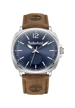 Timberland ساعة كوارتز بسوار جلد للرجال