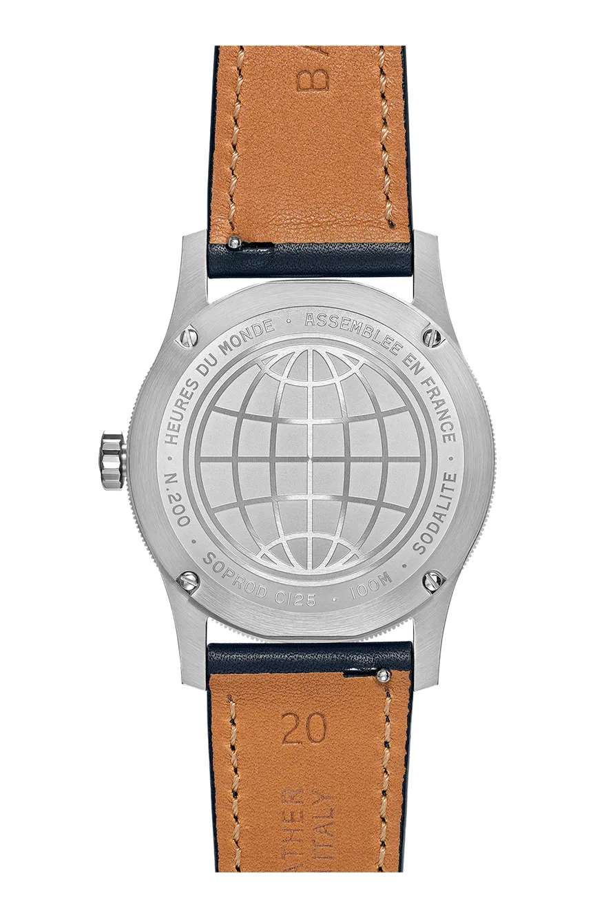 بالتيك Heures du Monde Worldtimer - Sodalite