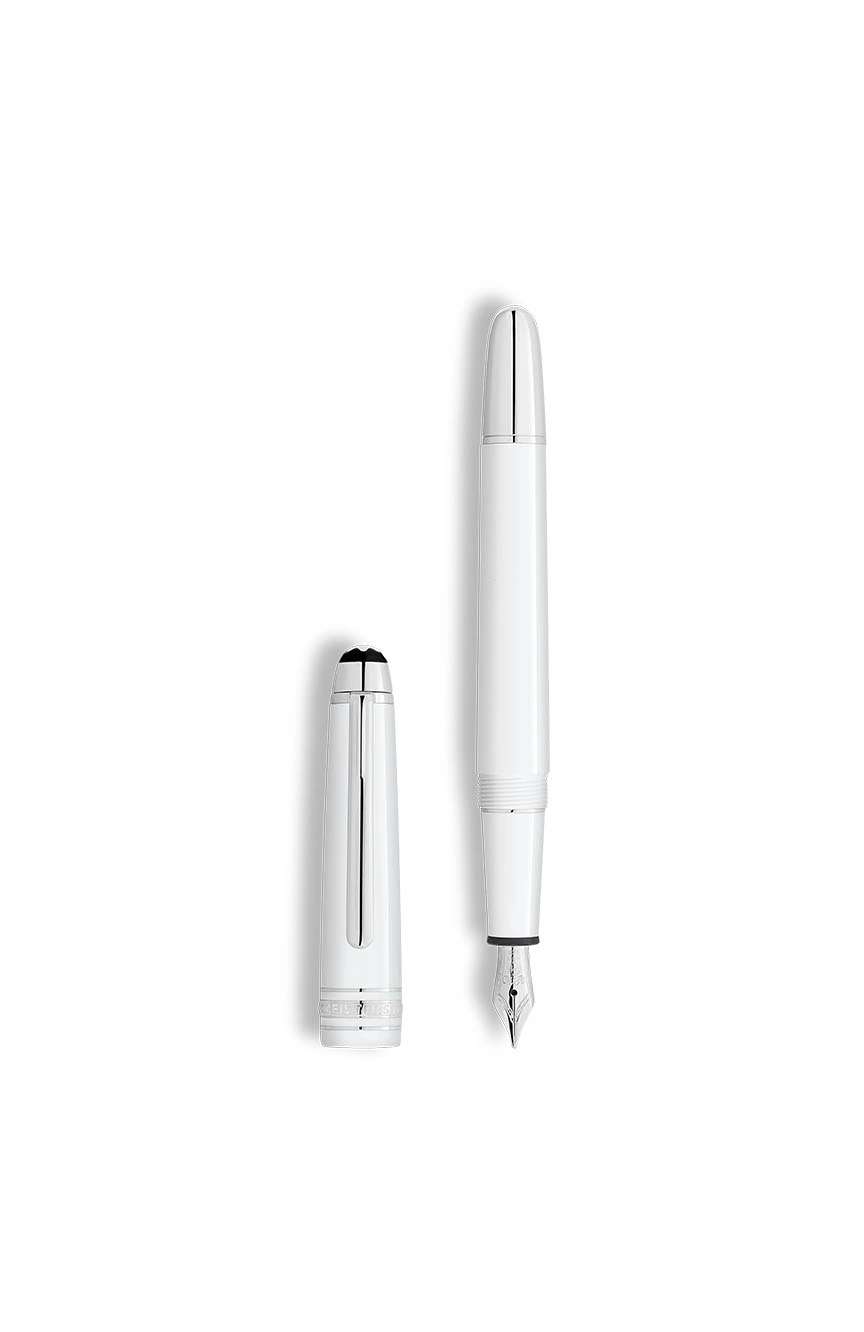 Montblanc Meisterstuck White Classique Fountain Pen (F)