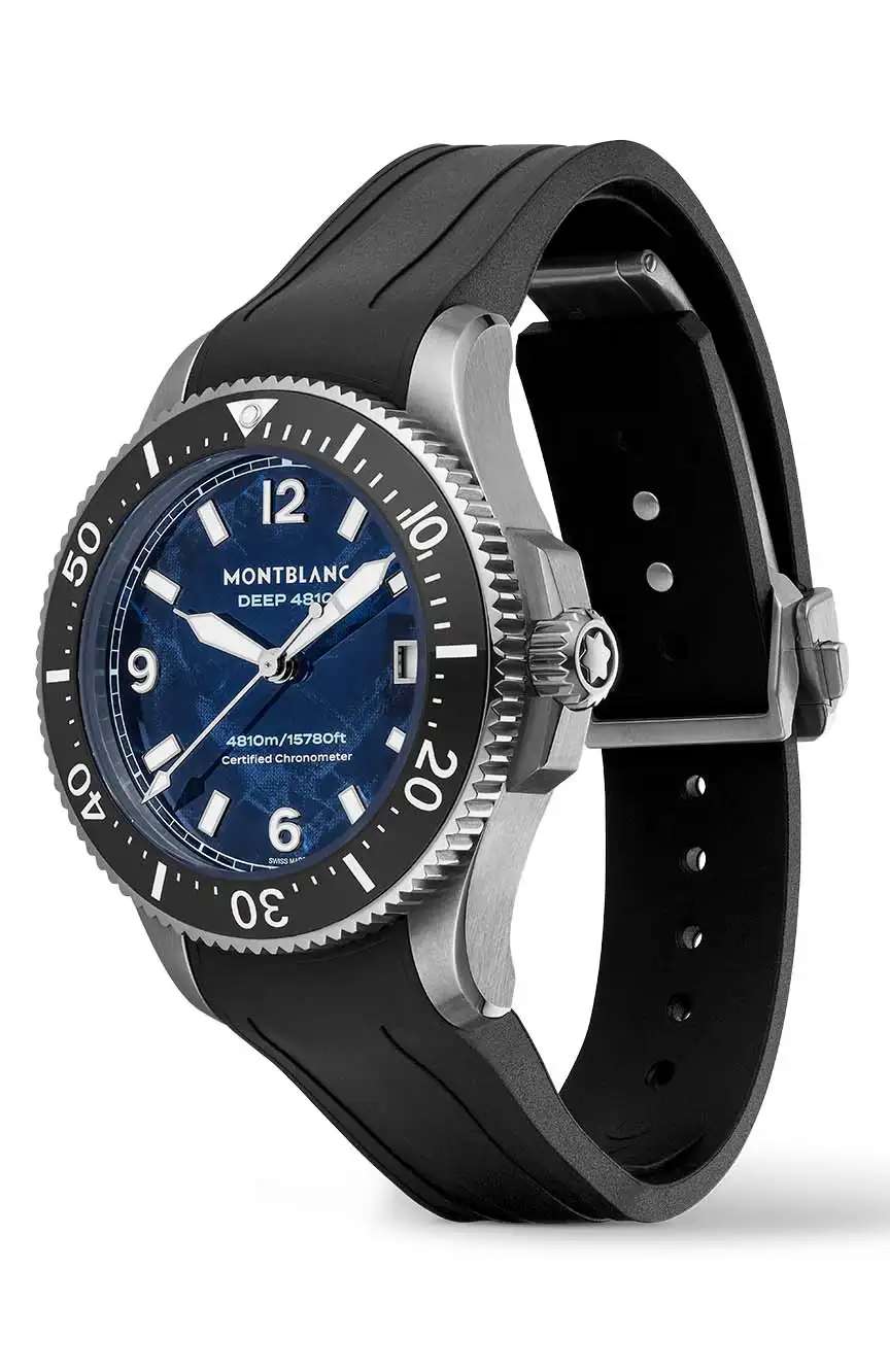 مون بلان ساعة مون بلان آيسد سي 0 أوكسيجين ديب 4810