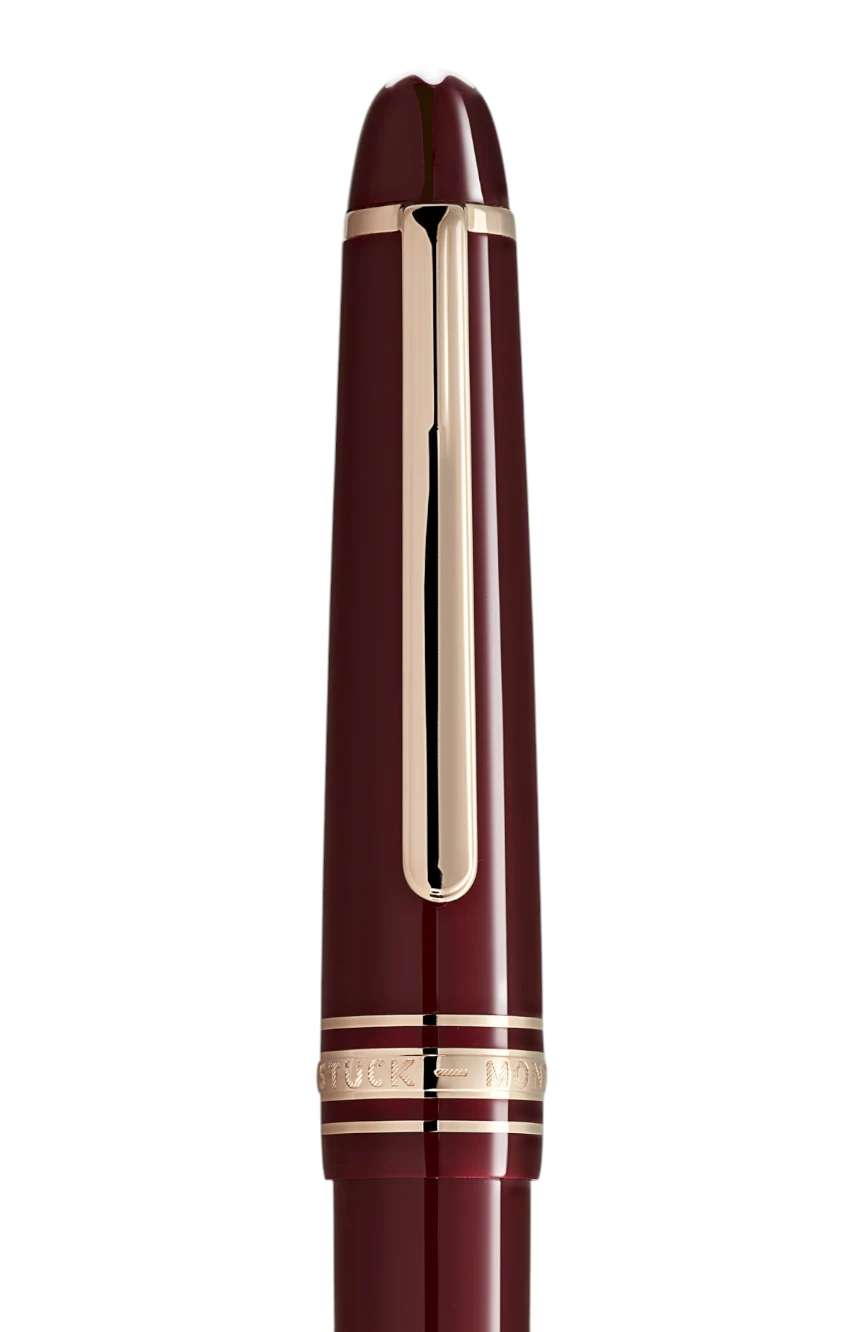 Montblanc Meisterstuck Burgundy Red Classique Rollerball