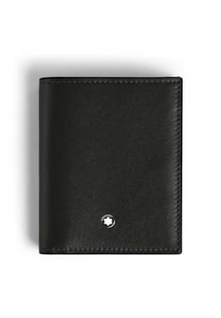Montblanc محفظة بسعة 4 بطاقات ائتمان بحجم صغير